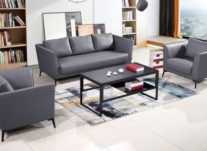Leather sofa sofa set 3+1+1 seater set suite upholstered sofa couch designer sofa